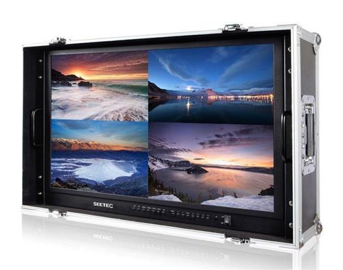 8" 超高清分辨率3840x2160箱载式4k导演监视器4画面分割显示 4k238-9